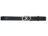 Stylish Crescent Moon & Star Buckle Belt for Jeans and Skirts - Versatile Fashion Leather Accessory