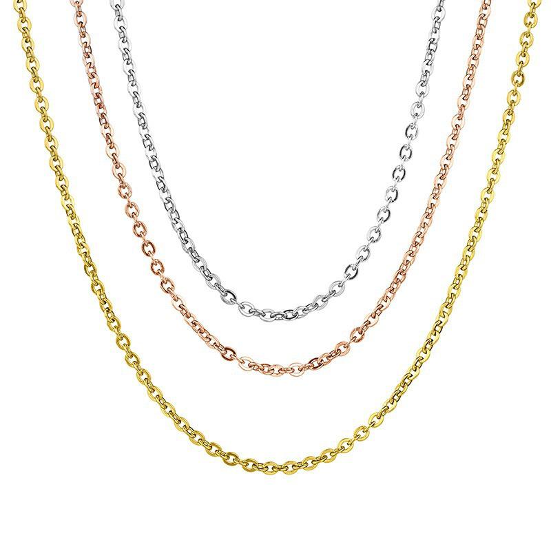 St.delan 18K Vergoldete Edelstahl Verstellbare Halskette