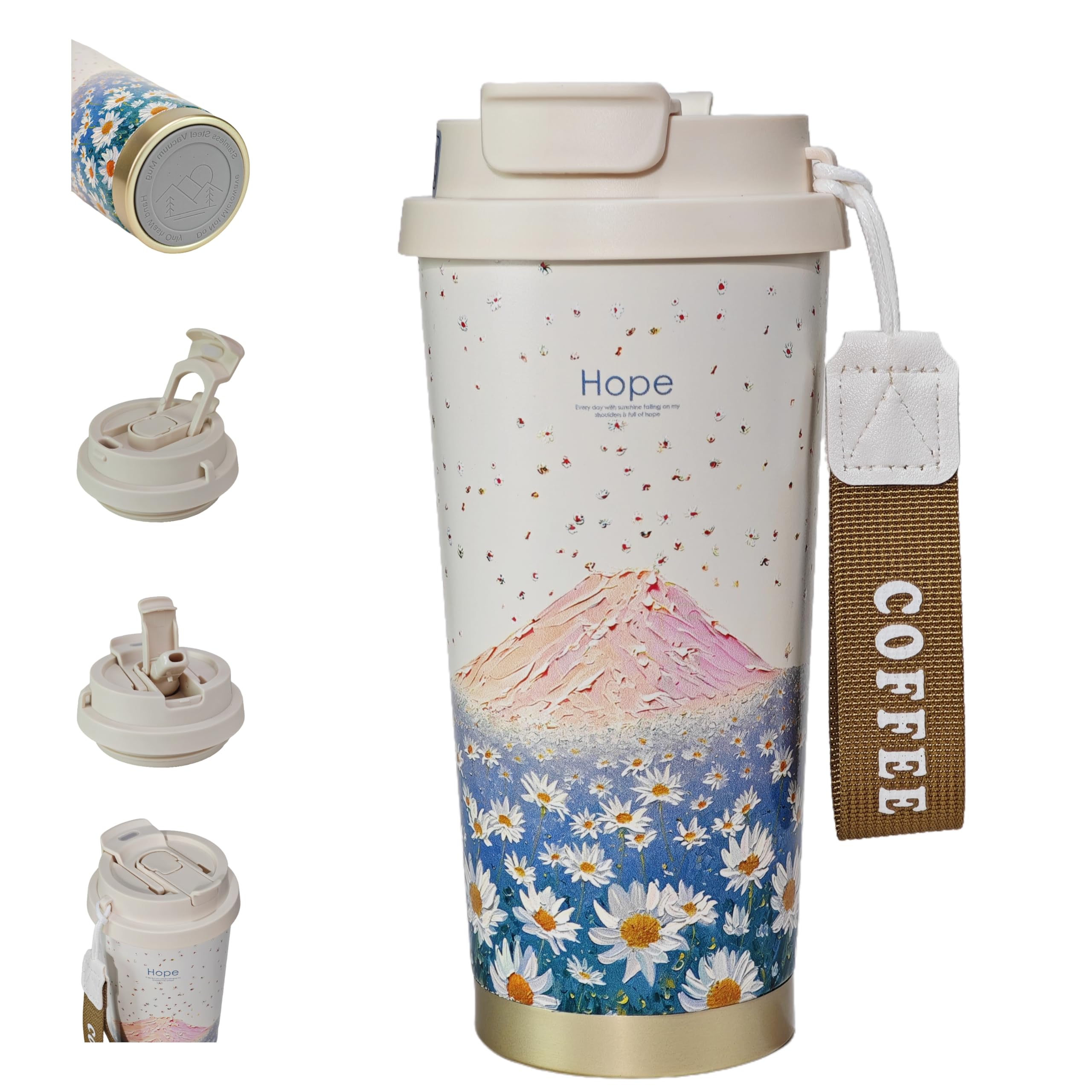 

Керамическое покрытие Термокрышка Соломинка Чайное ситечко Вакуум Подходит для всех напитков Тамблер, Термо/Холодоизоляция, В комплекте, В комплекте, В комплекте,