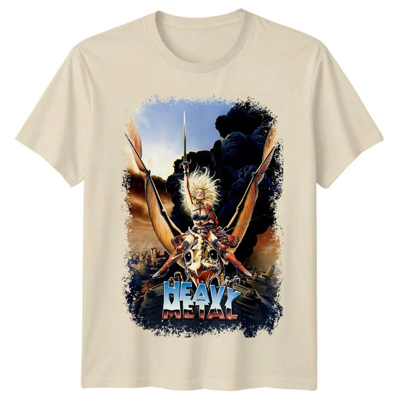 Heavy Metal () Movie Poster Inspired TShirt Retro S Tee Unisex