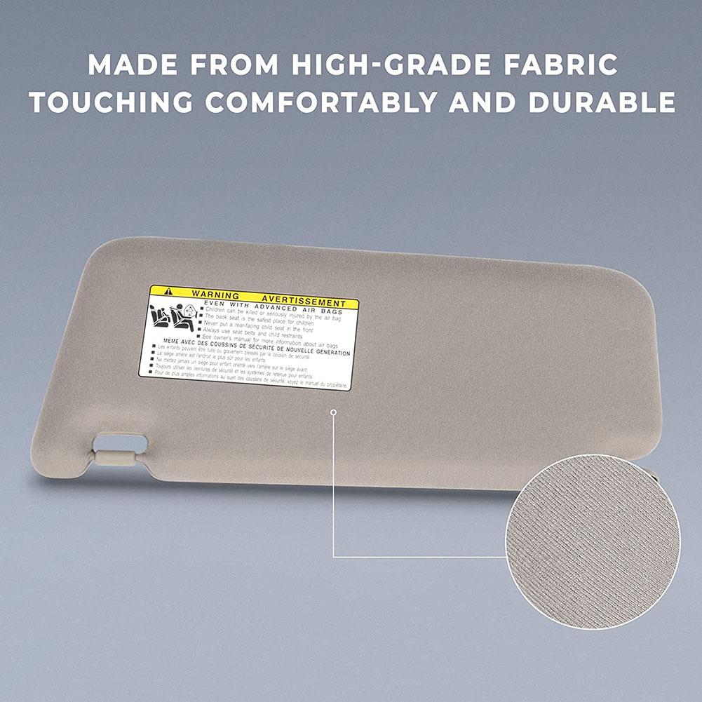 Kolip Car Sun Visor Compatible For 2006-2011 Right Side 74310-06750-E0 Car Replacement