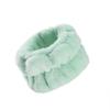 Plush Flannel Absorbent Wristbands & Splash-Proof Headband Set