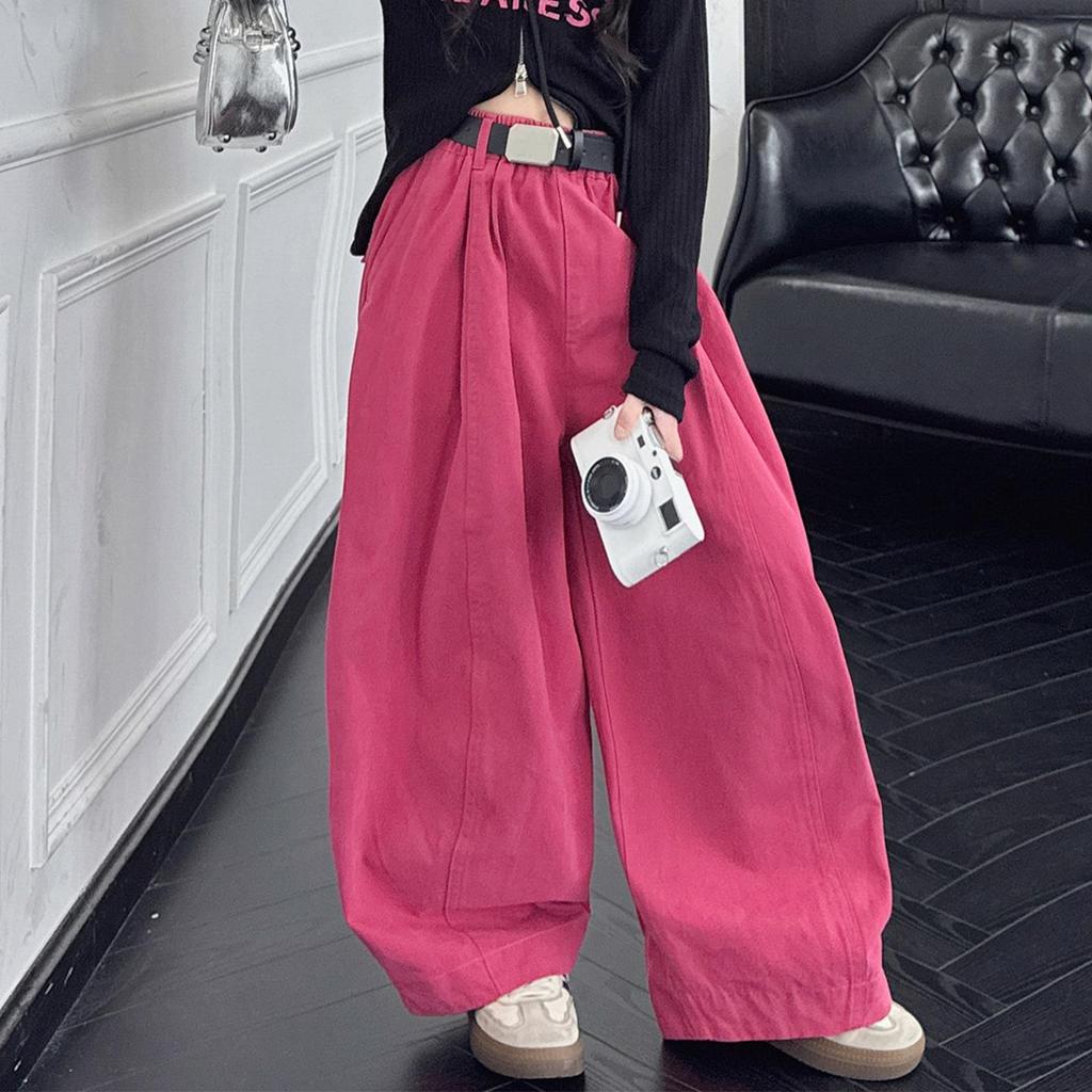 Herbst 2025 Mädchen Dopamin-Set: Stilvolles Langarmhemd & lässige Hose für große Mädchen