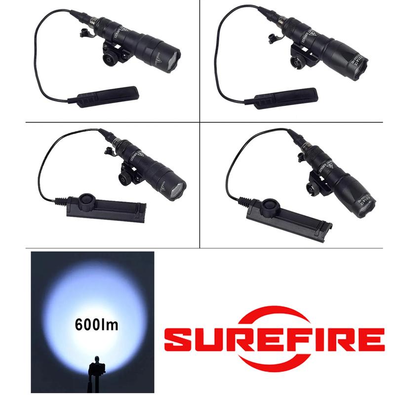 QD Quick Release Scout Light Side Rail Mount For Surefire M300 M600 Tactical Flashlight Fit Mlok Keymod 20mm Picatinny Rail