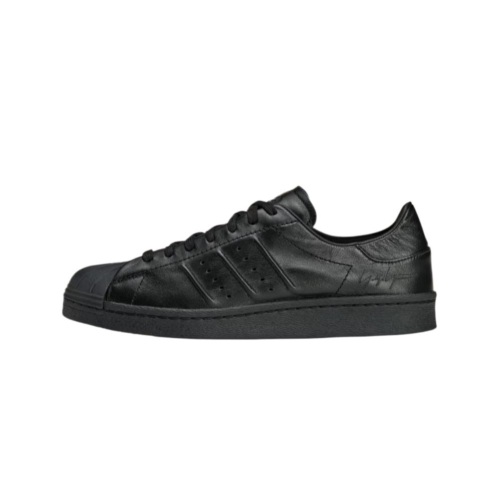 Adidas Y-3 Superstar Luxe Leather Pack - Triple Black Unisex Sneakers JR4217