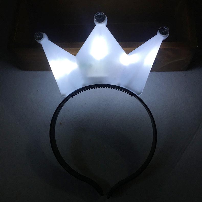 

Светящийся мигающий ободок-корона с кастомизацией логотипа