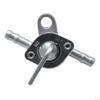 Professional Gas Fuel Switch with Filter Line for Motorcycle Red