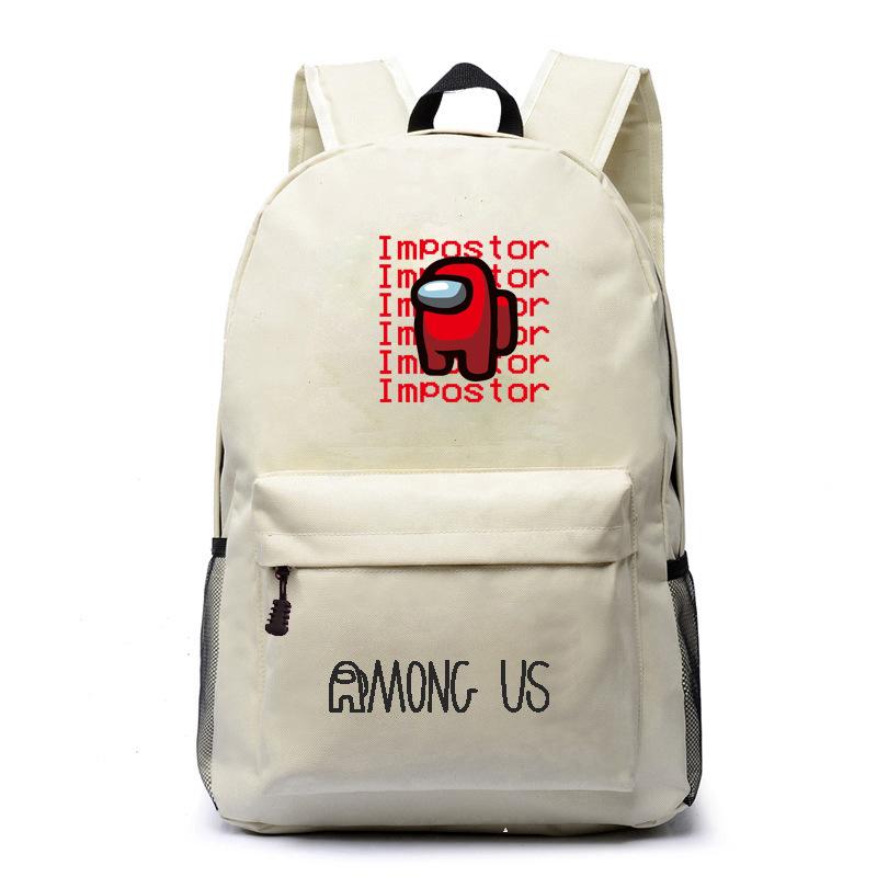 Among Us Backpacks Among Us Ghost Space Werewolf Student Bag