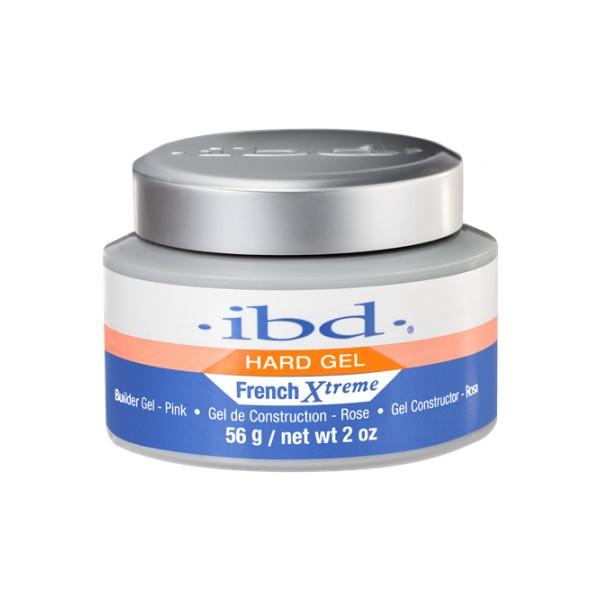 IBD Hard Gel French Xtreme Pink, Gel de Construção, 56g