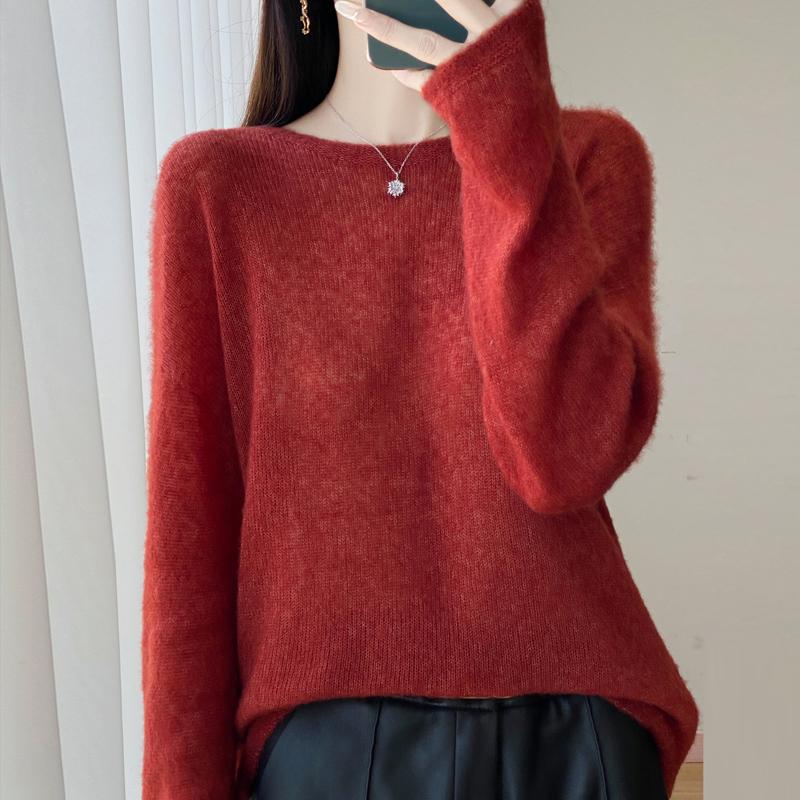 Pulover de cașmir pentru femei cașmir Qinghe 30% cașmir 70% lână toamnă și iarnă pulover cald și la modă