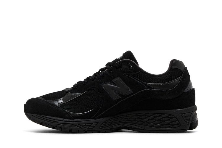 New Balance 2002R Triple Black Suede
