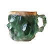 New Natural Resin Mineral Crystal Coffee Cups Colorful Large-Capacity Agate Crystal Cups Household Necessities
