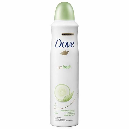 Дезодорант Dove для женщин, антиперспирант-спрей для тела для длительной защиты от запаха, дезодорант для кожи, без спирта, без парабенов, 250 мл