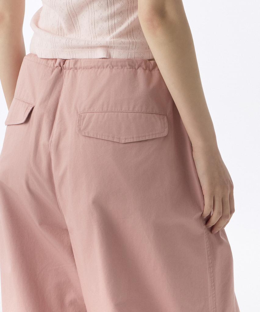 MUSINSA STANDARD WOMAN Women'S Cotton Parachute Pants [Desert Pink]