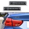 MWX2  2025 W124 W210 2pcs Aluminum Sticker Car Badge Body Tail Labeling Car Styling For Mercedes Benz CLK CLA GLC E200 S200 S300 S350