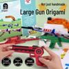 3D Colored Origami Paper Airplane Kit for Kids – DIY Educational Toy Set