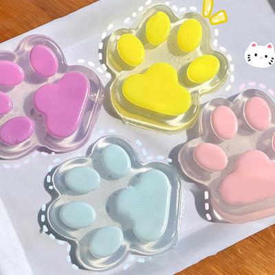 Super großes Jelly Squishy Katzenpfote Stressabbau Dekompressionsspielzeug Langsamer Rebound Neues Zappelspielzeug für Kinder Erwachsene Weihnachtsgeschenke