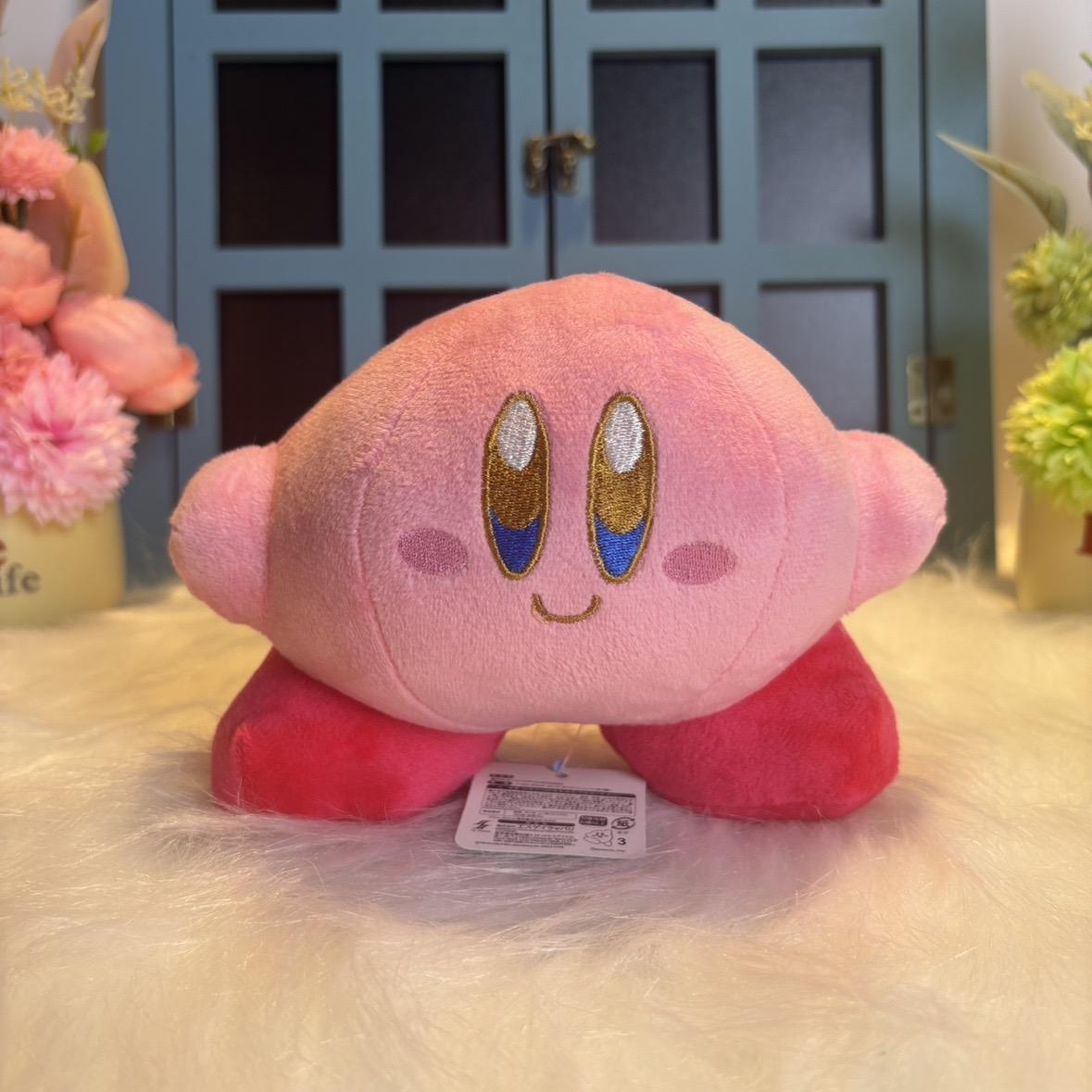 Kawaii Ster Kirby Grijze Kirby Geest Kirby Roze Blauw Groen Rood Pluche Speelgoed Schattige Ster Kirby Hart Pop Kinder Verjaardagscadeau