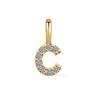 Minimalist Rhinestone Letter Pendant 26 Alphabet Charms For DIY Necklace Bracelet Personalized Jewelry Accessory