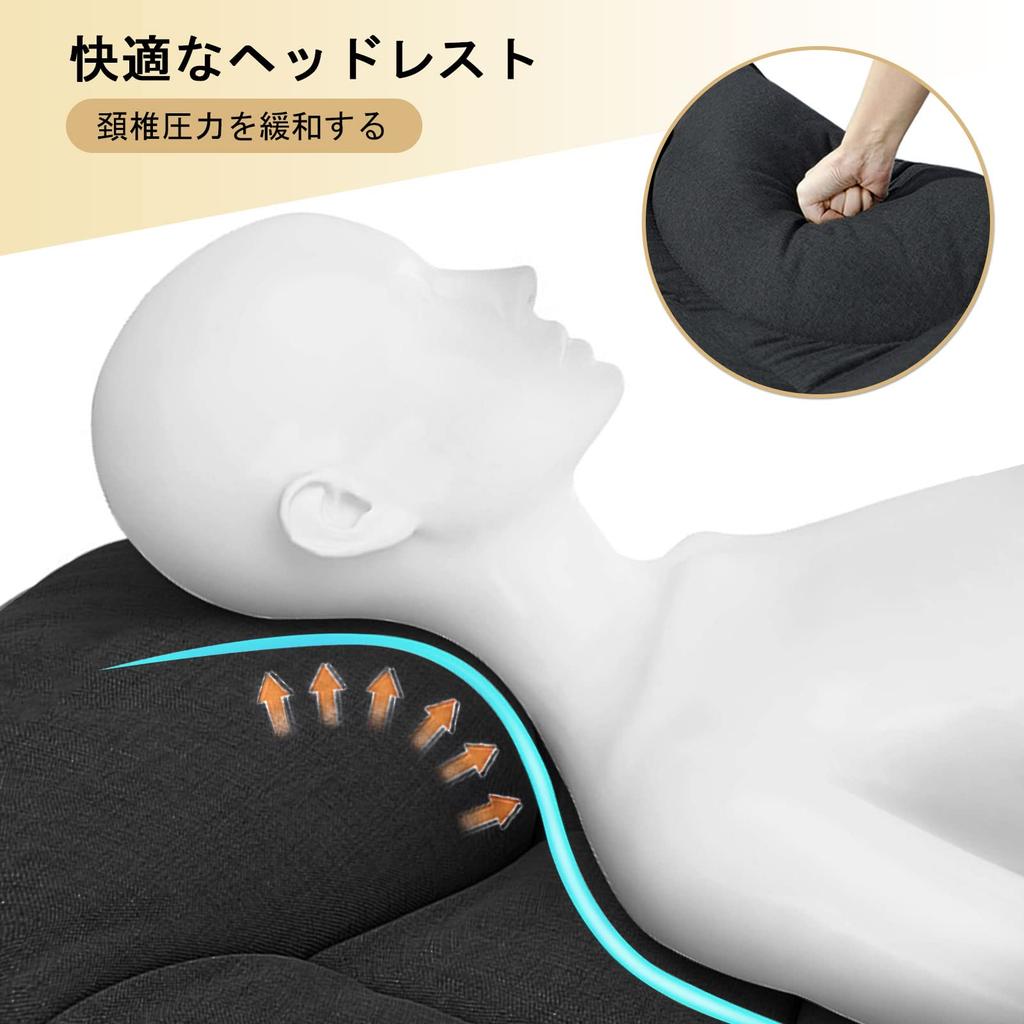 ATORPOK Folding Simple Indoor Folding Outdoor Camping Folding Bed Bed, Bed, Foldable, Bed, Cot, Waterproof, Breathable, Lightweight, Bed, Bed, (Black)