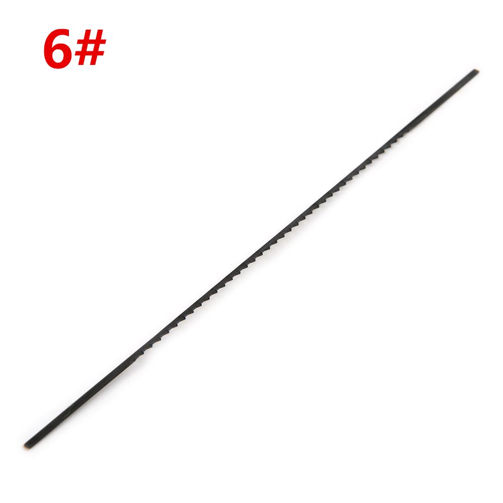 12Pcs/Set for Woodworking 130mm Fine-toothed Scroll U Shape Pull Pull Saw Saw Blades Power Tools