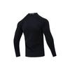 Nike T Shirts Men's Black Half Turtleneck Moderate Straight Fit FB8516-010