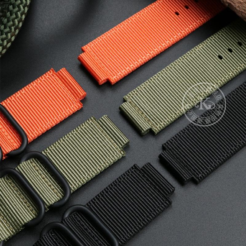 Klasyczny Adaptujący się dla G-SHOCK Casio GW6900 DW5600 GW-B5600 GM-5600 serii nylonowy pasek akcesoria sportowe outdoorowe płócienny pasek do zegarka