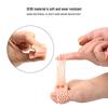 Silicone Hallux Valgus Corrector - Double Hole Toe Separator for Overlapping Valgus