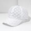 Gorra de Béisbol Ligera de Verano Bordado de Flores Sombrero para el Sol para Exteriores Moda Femenina