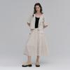 Ibiem Banded Waist A-Line Skirt Emp5Wsk050