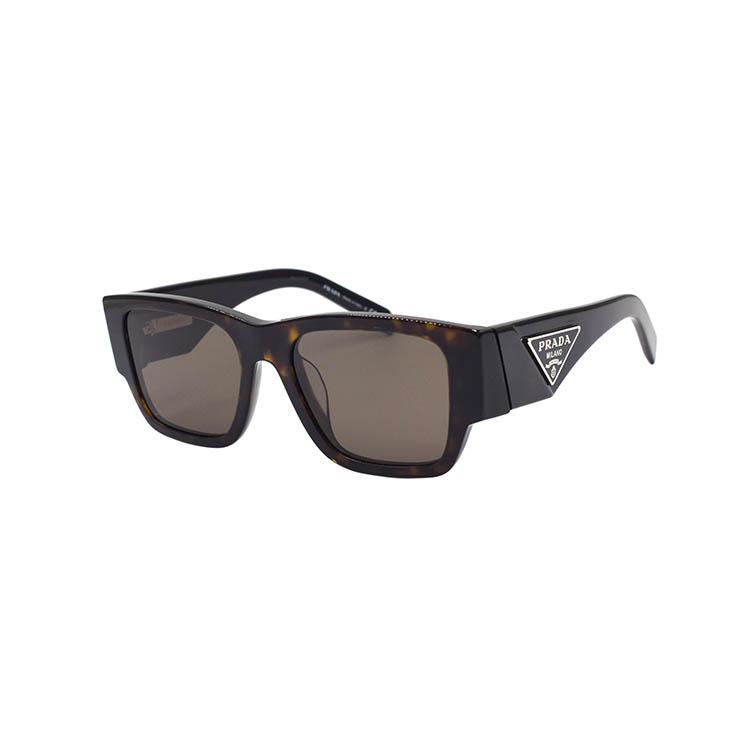Prada Catwalk Fashion Rectangular Sunglasses Men Sunglasses Tortoise SPR10Z-F-2AU-06B