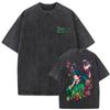 Kusuriya No Hitorigoto Cartoon T-shirt Gothic Vintage Washed Oversized T Shirt Men's Unisex Clothes Top
