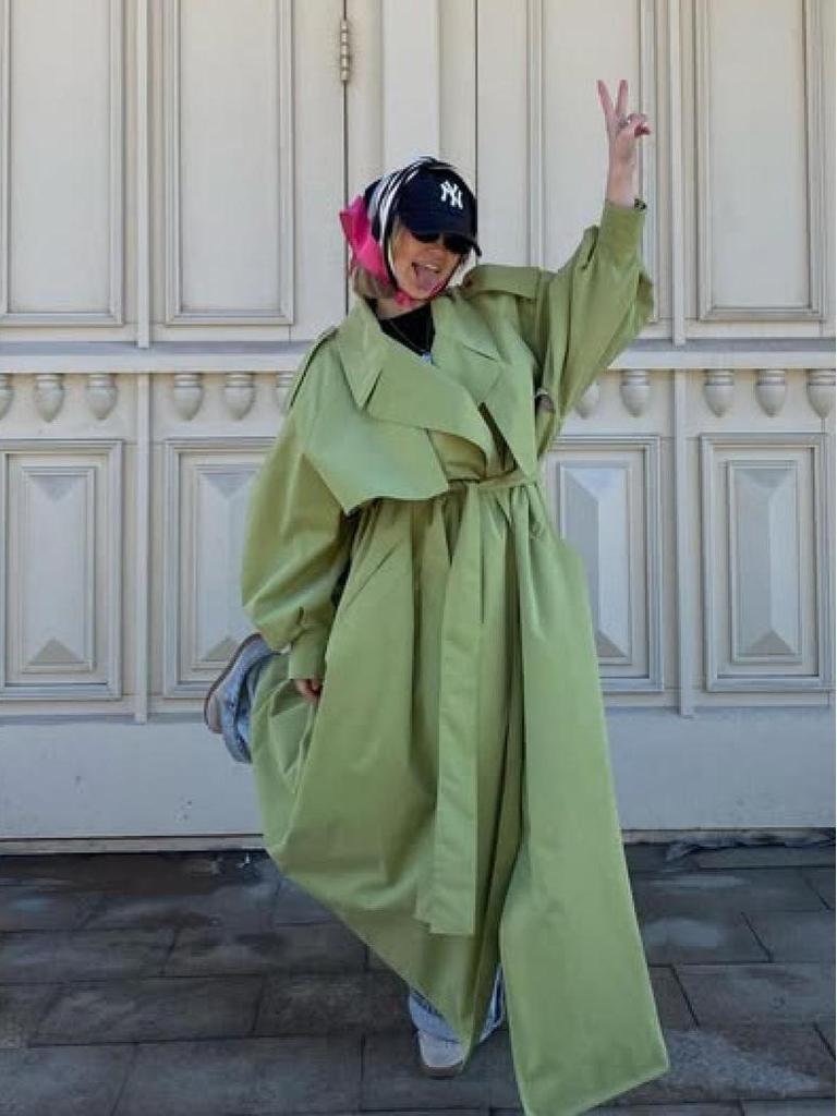 Women's Fashion Lapel Belted Long Trench Coat - Autumn/Winter 2025 Collection