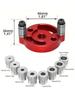 Aluminum Alloy Woodworking Dowel Center and Vertical Drilling Tool (3-10mm)