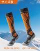 Vihir Ski- und Snowboard-Set aus dicken Outdoor- und Bergsteigersocken, Unisex, Socken, 2, Herbst-/Winteraktivitäten, Unterstützung, Wärme, Atmungsaktiv,
