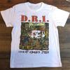 Live at CBGBs 1984 Dirty Rotten Imbeciles D.R.I Shirt Weiß Unisex S-5XL