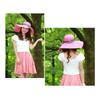Lady Straw Hat Summer Women Anti-Uv Women Beach Hat Wide Brim Cap Sunshade Lady Straw Hat Fishing Outdoor Wide Brim Cap