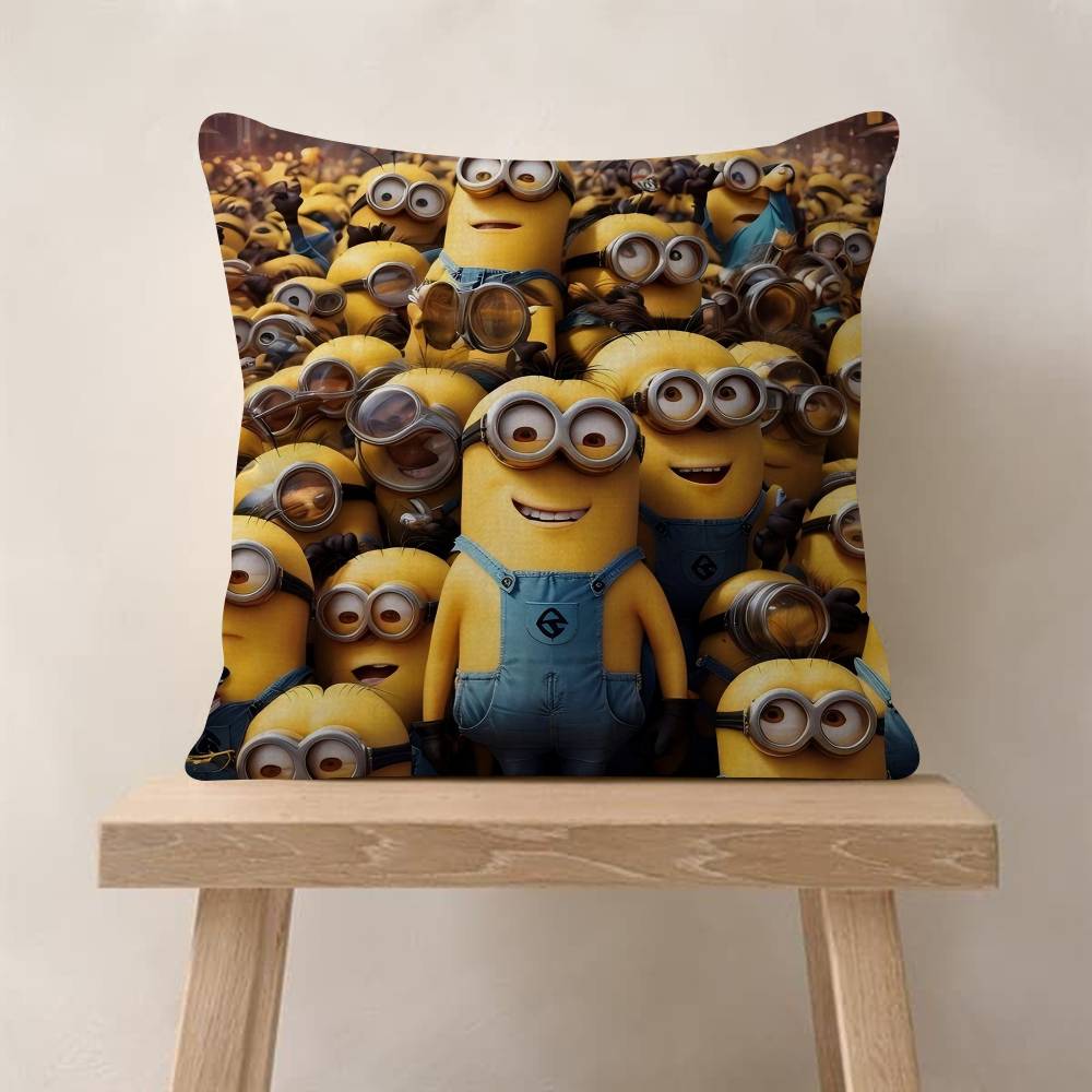 Classic Movie MMinion Yellow Banana Cushion Cover Decorative Pillow Sofa Home Decor Case Pillow Cases