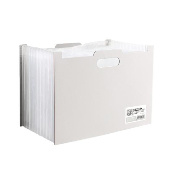 Carpeta de archivos en acordeón, organizador de archivos vertical expandible, carpeta de 13 bolsillos con colores