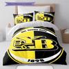 YB  Bedding Quilt Set Quilt Cover Pillowcase Home Decoration Birthday Gift (1 * Duvet Cover + 2 * Pillowcase, Without Core)