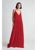 European Women's Loose Pleated Asymmetrical Beach Dress 2024