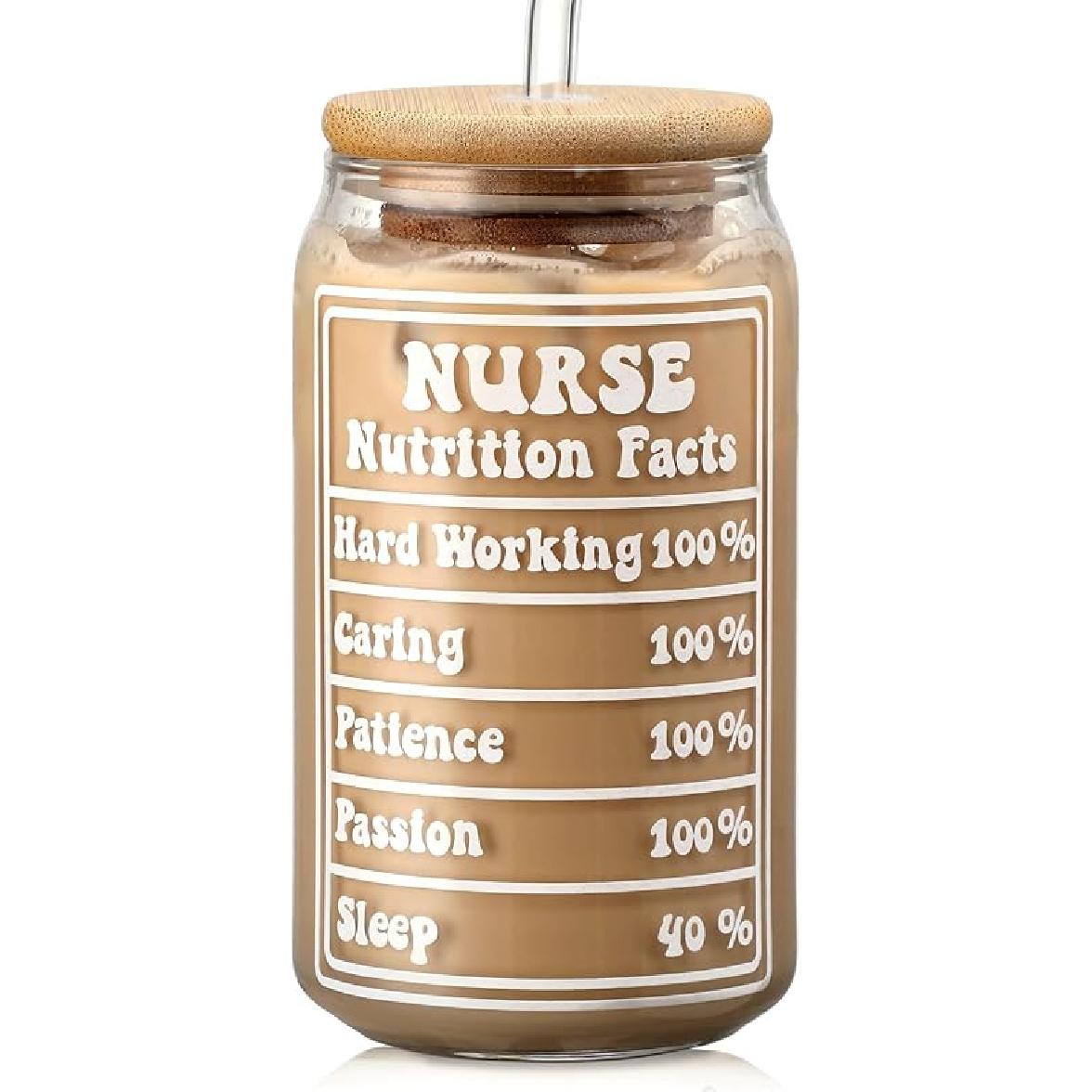 Nurse Cup Gift, Gifts for Nurses Female Women, Cool Gifts for Nurses, Nursing Students, New Nurses, Nurse Practitioner, Nurse Coffee Mug - Nurse Week Nutrition