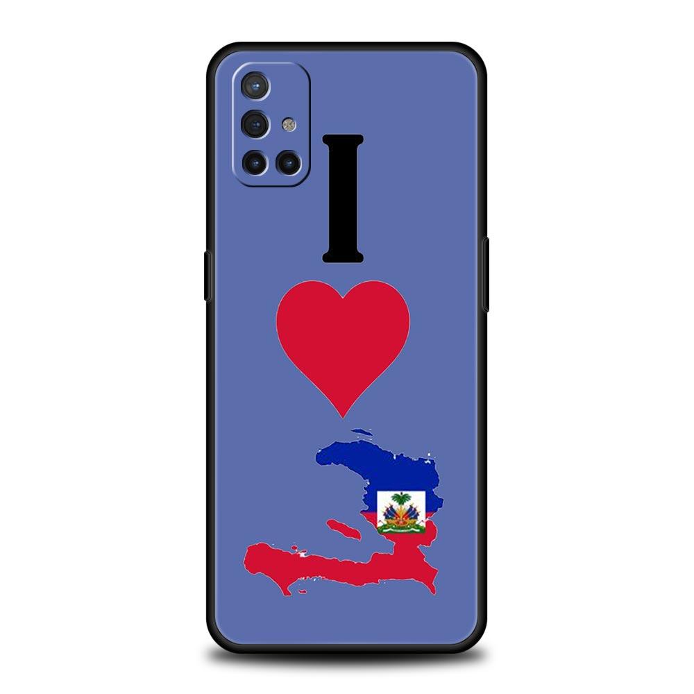 shipping Haiti Flag Phone Case For OnePlus 15 13 12 11 10 Pro 13T 13R 12R 9 8T 8 7 7T 9R Nord 2T CE 2 3 4 5G Soft Cover