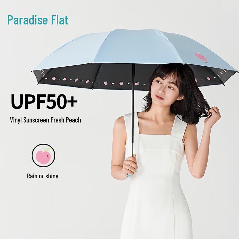 Paradise Three-Fold UV Protection Sun & Rain Umbrella