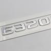 3D ABS Chrome Logo E200 E300 E320 E220 Emblem Letters Sticker Car Trunk Badge For E Class 220 200 300 W212 W213 Accessories