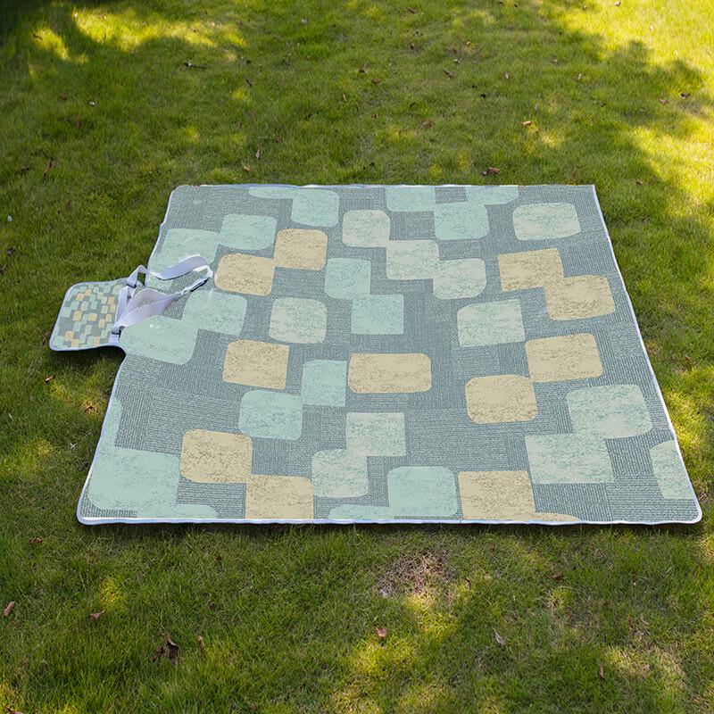 Suwon Geometric Waterproof Picnic Mat 148x200cm