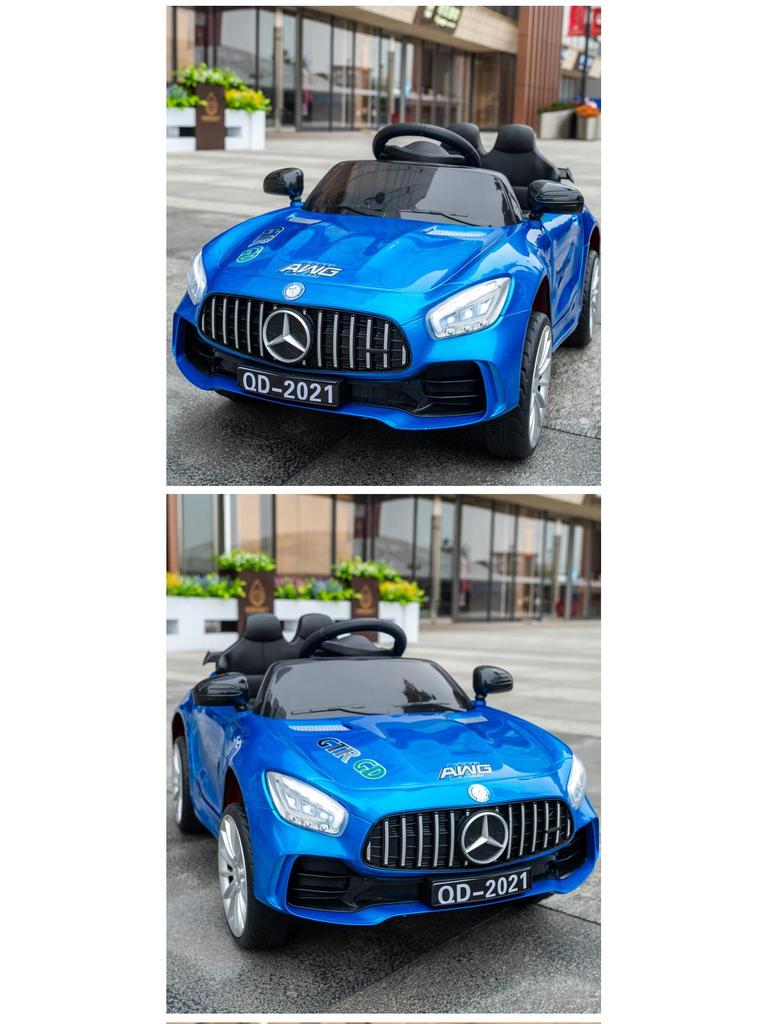 Mașină electrică off-road cu 2 locuri pentru copii Mercedes-Benz cu muzică și telecomandă