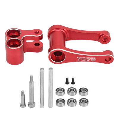 Motorcycle Knuckle Pull Rod Aluminium Alloy High Strength Rear Knuckle Pull Rod Upgraded Parts for LOSI 1 4 Promoto MX