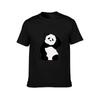 What Would You Rather Be a Lion or Panda TShirt Novelty Print Casual Tee Shirt