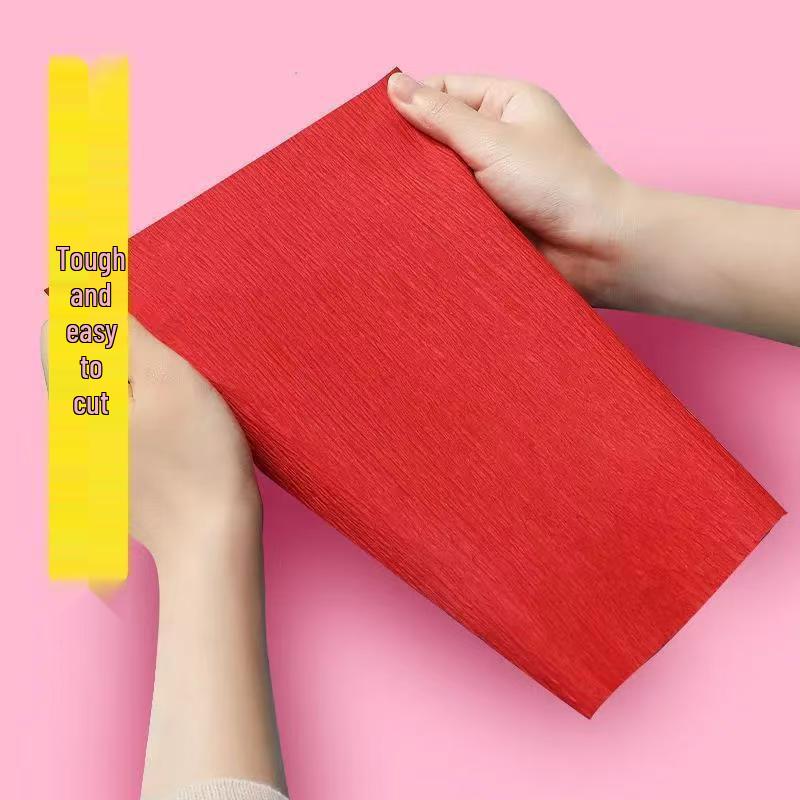 Farbige Krepppapier-Packung für Bastelarbeiten im Kindergarten & Florale Kunst